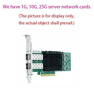 Server Ethernet Card Intel X710 10GB Optical Port Dual Port SFP+ Pcie 3.0X8 Network Card