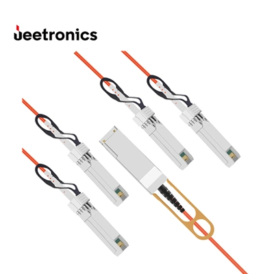 40g to 4X10g Qsfp to 4SFP+ 1m Active Optical Breakout Cable